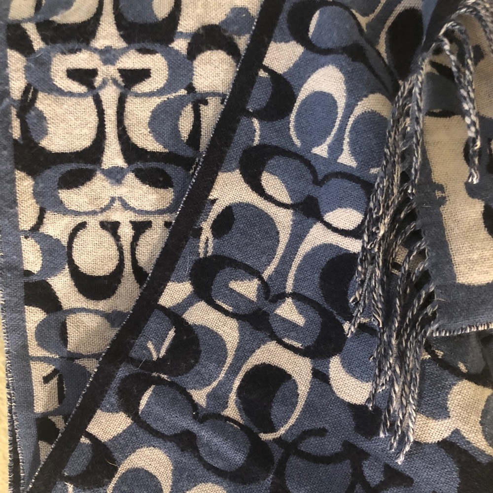 Beautiful signature “C” Coach scarf.